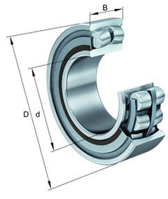 RODAMIENTOS FAG WS22209-E1-XL-2RSR